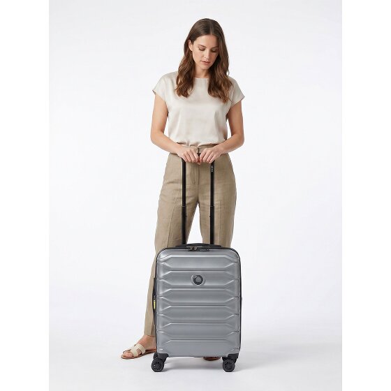 Delsey Paris Meteor 4 roues Valise cabine 55 cm avec soufflet d'extension