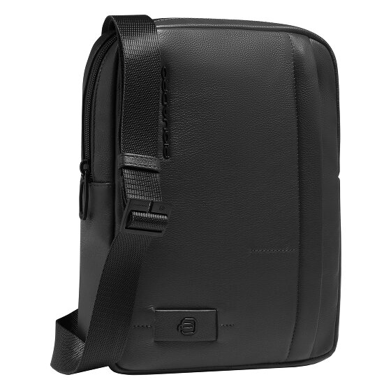 Piquadro Russel Sac à bandoulière Cuir véritable 27 cm