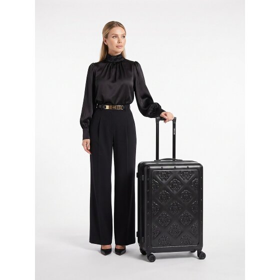 Roberto Cavalli Florence 4 roues Valise cabine 74 cm avec soufflet d'extension
