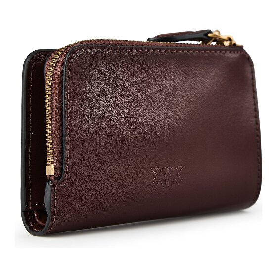 PINKO Love Wallet Porte-monnaie Cuir véritable 12 cm