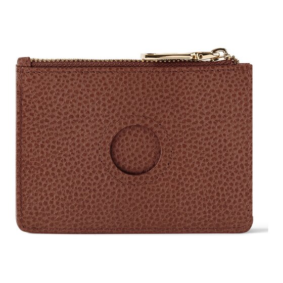 Lazarotti Bologna Leather Porte-clés en cuir 11,5 cm avec poche Air Tag