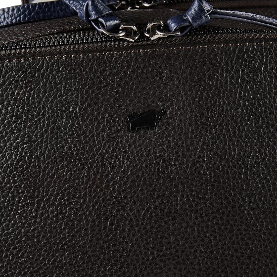 Braun Büffel Novara Sac à dos professionnel Cuir véritable 40 cm Compartiment ordinateur