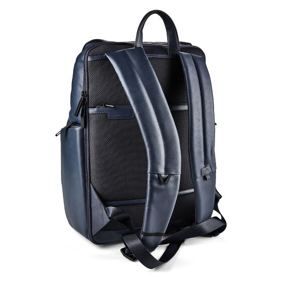 Piquadro Finn Sac à dos professionnel Cuir 43 cm Compartiment pour ordinateur portable