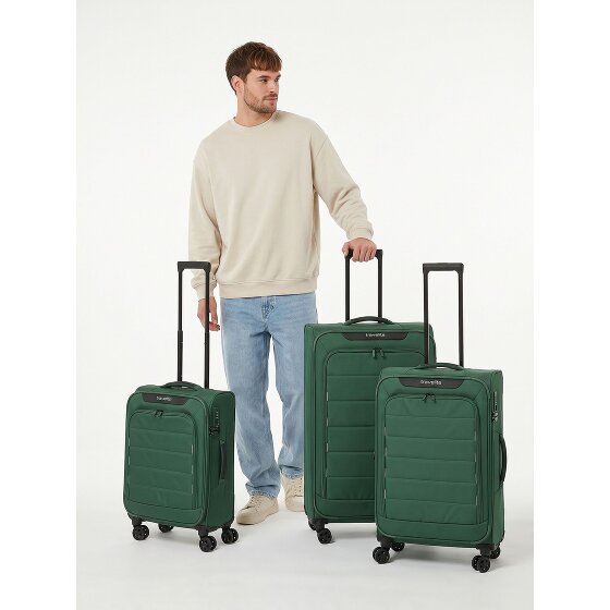 Travelite Skaii 4 roues Set de valises 3 pièces avec soufflet d'extension