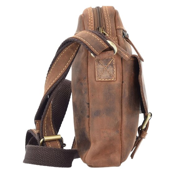 Greenburry Sac à bandoulière Vintage en cuir 20 cm