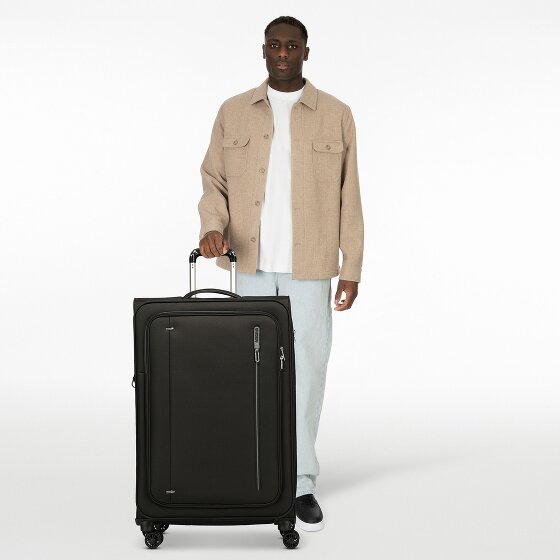 American Tourister Cloudrider 4 roulettes Trolley L 78.5 cm avec soufflet d'extension