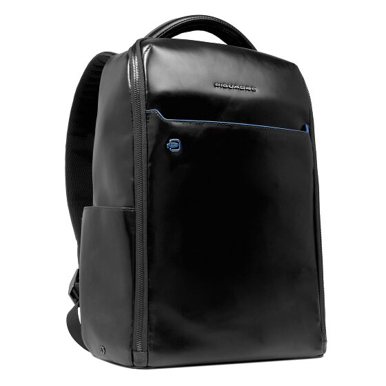Piquadro Blue Square Daypack Cuir 29 cm Compartiment pour ordinateur portable