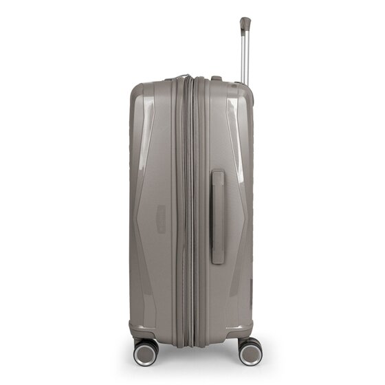 Gabol Queens 4 roulettes Trolley M 64.5 cm avec soufflet d'extension