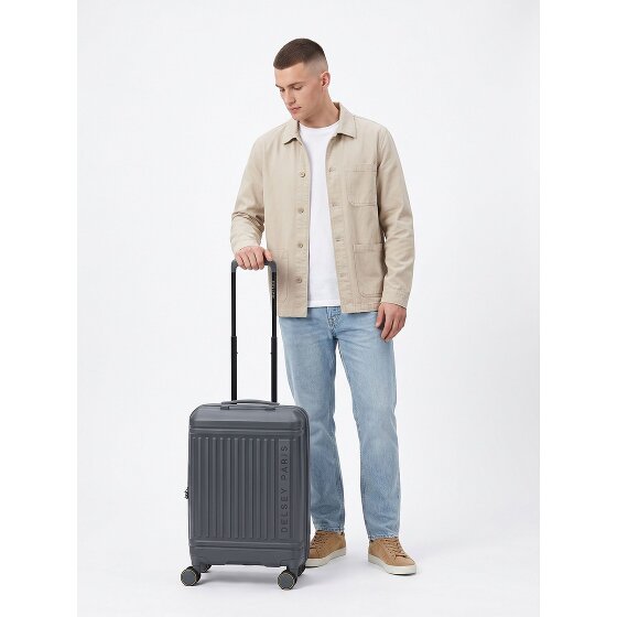 Delsey Paris Lutece 4 roues Valise cabine 55 cm '"avec soufflet d''extension"'