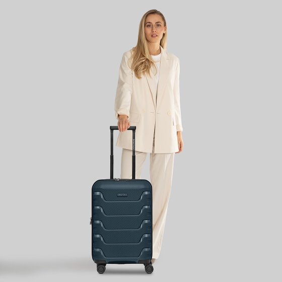 Smartbox Edition 01 4 roulettes Trolley de cabine 55 cm avec soufflet d'extension