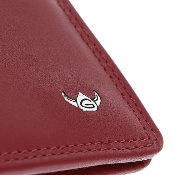 Golden Head Polo Porte-monnaie Protection RFID Cuir véritable 11 cm