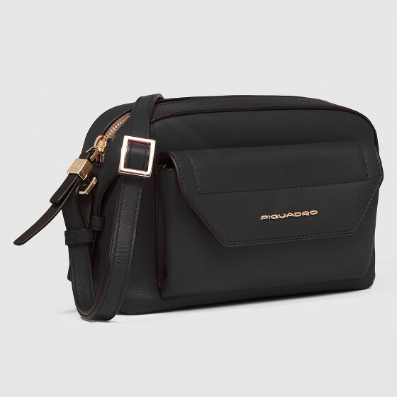 Piquadro Circle Sac à bandoulière Cuir véritable 23 cm