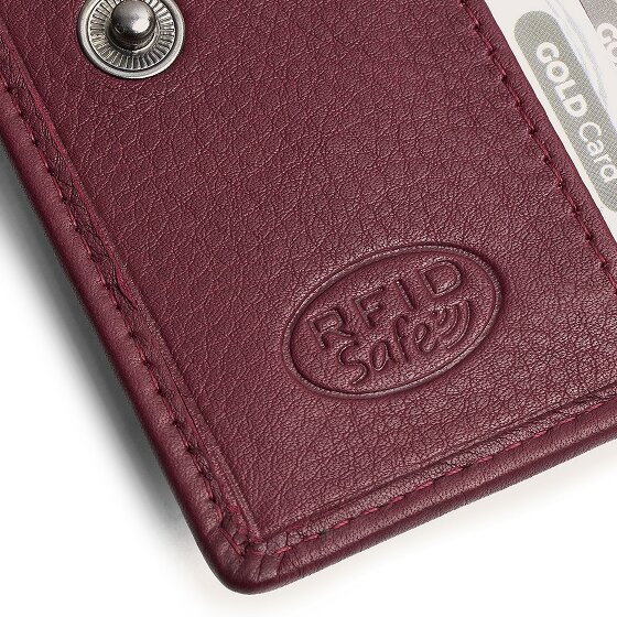 The Chesterfield Brand Floren Porte-monnaie Protection RFID Cuir véritable 11 cm