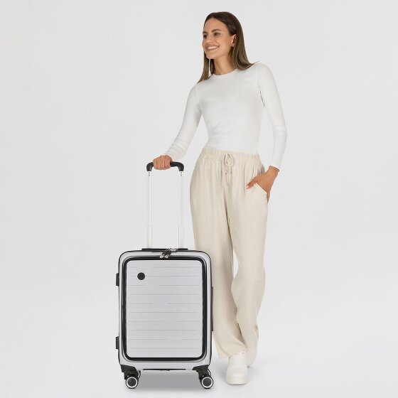 Cocoono Madrid 4 roulettes Trolley de cabine 55 cm Compartiment pour ordinateur portable