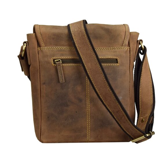 Greenburry Sac à bandoulière Vintage en cuir 23 cm