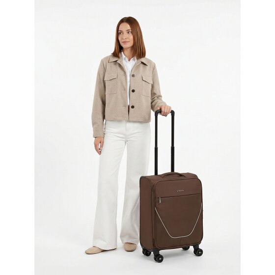 Stratic taska 4 roues Valise cabine S 55 cm avec soufflet d'extension