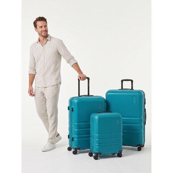 Redolz Pro ABS 4 roues Set de valises 3 pièces avec soufflet d'extension