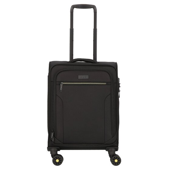 d&n Travel Line 9704 4 roulettes Trolley de cabine S 55 cm avec soufflet d'extension