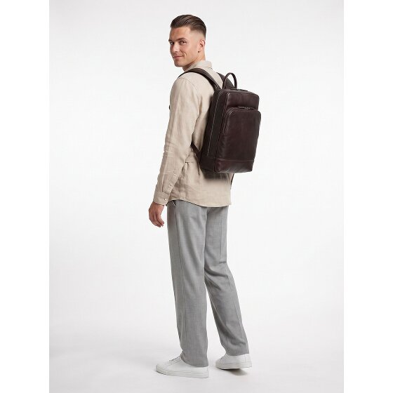 The Chesterfield Brand Marvello Daypack Cuir véritable 40 cm Compartiment ordinateur