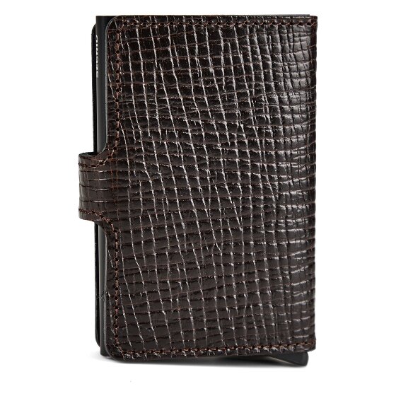 Secrid Miniwallet Porte-monnaie Protection RFID Cuir véritable 6 cm
