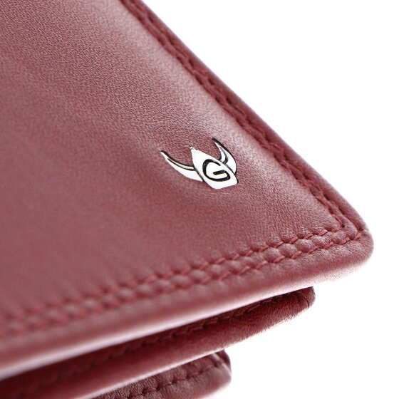 Golden Head Polo Porte-monnaie Protection RFID Cuir véritable 8.5 cm