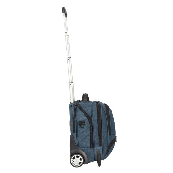Dermata 2 roulettes Trolley d'affaires 46 cm Compartiment pour ordinateur portable
