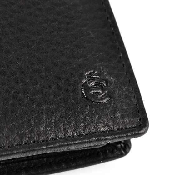 Esquire Texas Porte-monnaie Protection RFID Cuir véritable 12 cm
