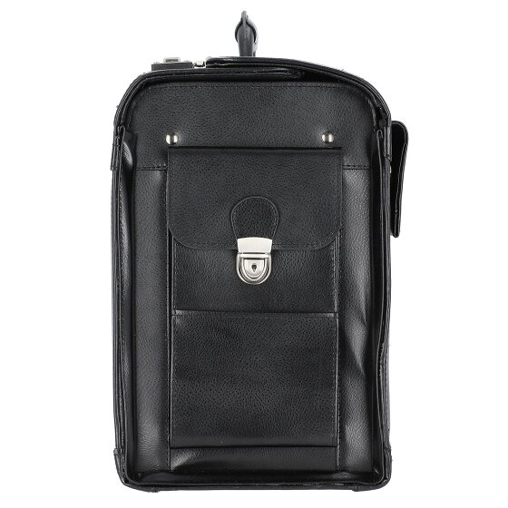 Alassio Valise de pilote en cuir 49 cm pour ordinateur portable