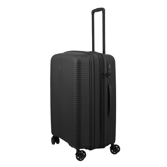 Travelite Air Stripe 4 roulettes Set de valises 3 pièces avec soufflet d'extension
