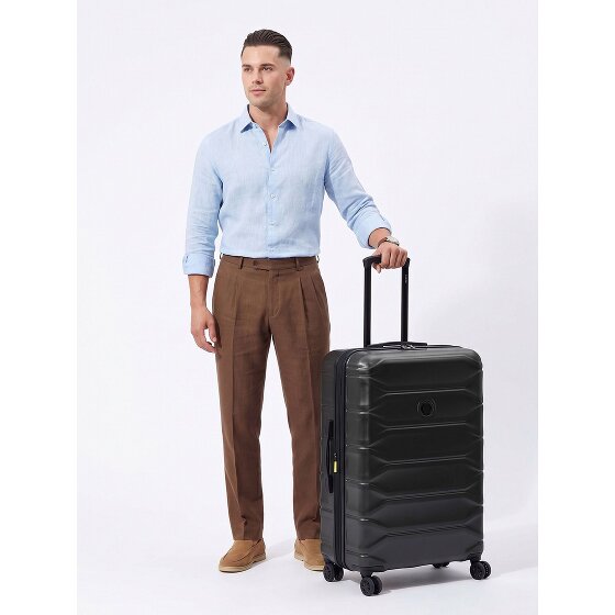 Delsey Paris Meteor 4 roues Valise cabine L 78 cm '"avec soufflet d''extension"'