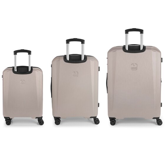 Gabol Mercury 4 roulettes Set de valises 3 pièces