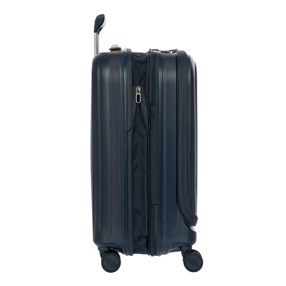 Bric's Taormina 4 roulettes Trolley S 57 cm avec soufflet d'extension