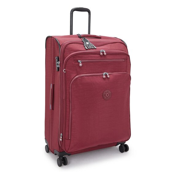 Kipling Basic New Youri Spin 4 roulettes Trolley L 76 cm avec soufflet d'extension