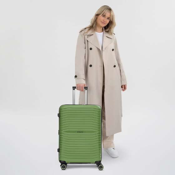 Stratic Shine 4 roues trolley 65 cm avec soufflet extensible