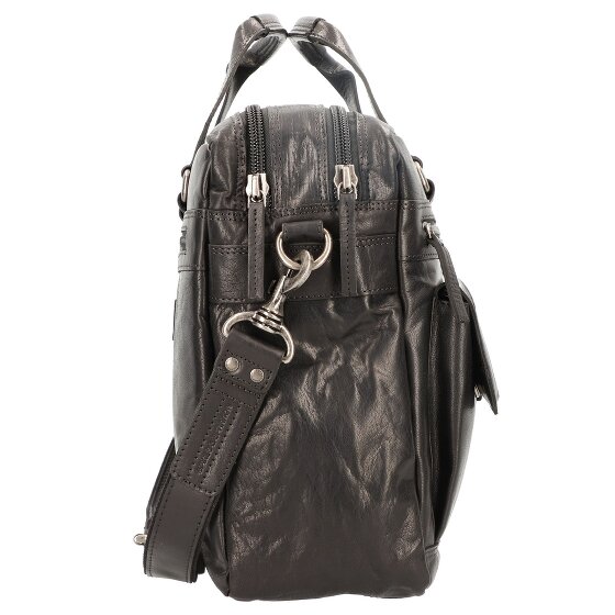 Spikes & Sparrow Porte-documents en cuir 41 cm compartiment pour ordinateur portable