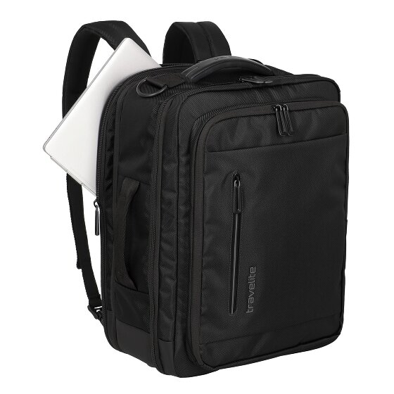 Travelite Crosslite Pochette de voyage 40 cm Compartiment pour ordinateur portable avec soufflet d'extension