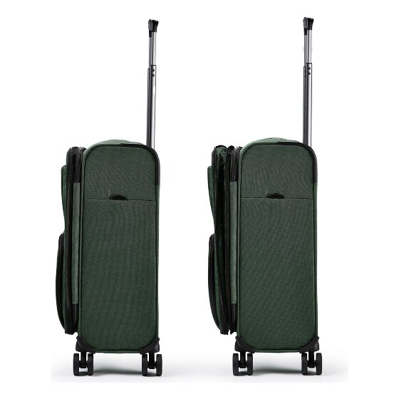 Stratic Bendigo Light + 4 roues Valise cabine 54 cm avec soufflet d'extension