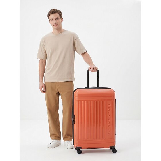 Delsey Paris Lutece Se 4 roues Valise cabine 75 cm '"avec soufflet d''extension"'