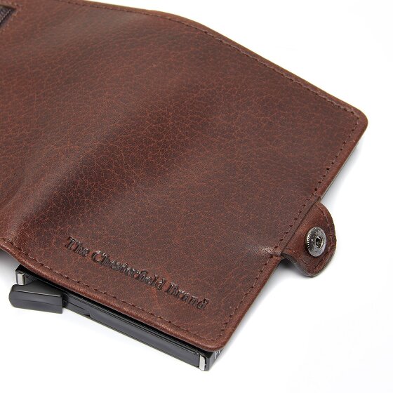 The Chesterfield Brand Baldwin Étui pour cartes de crédit Protection RFID Cuir véritable 6.5 cm