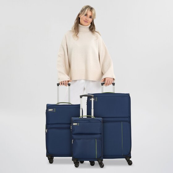 d&n Travel Line 6704 4 roues Set de valises 3 pièces