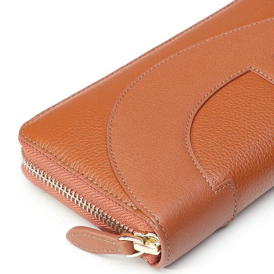 AIGNER Deborah Porte-monnaie Protection RFID Cuir véritable 19 cm