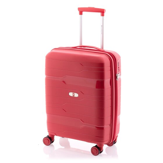 Gladiator 3800 4 roulettes Trolley de cabine 55 cm avec soufflet d'extension