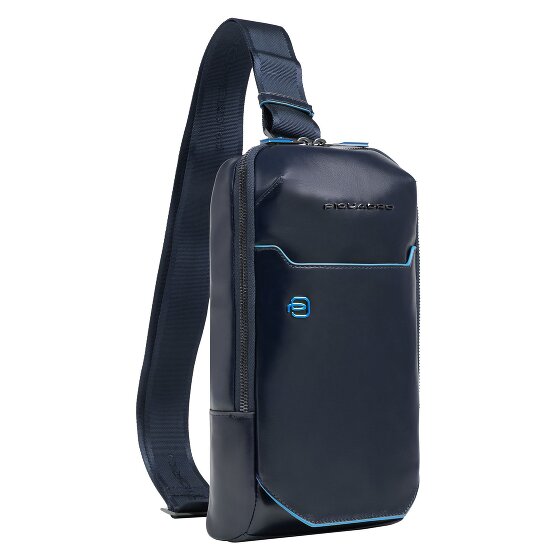 Piquadro Blue Square Cuir véritable 25 cm