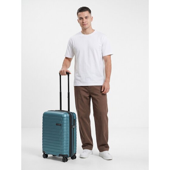 Pactastic Collection 04 THE CABIN + 4 roues Valise cabine S 55 cm '"avec soufflet d''extension"'