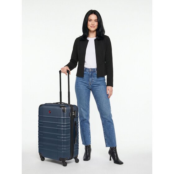 Wenger Amplar Evo 4 roues Valise cabine M 65 cm '"avec soufflet d''extension"'