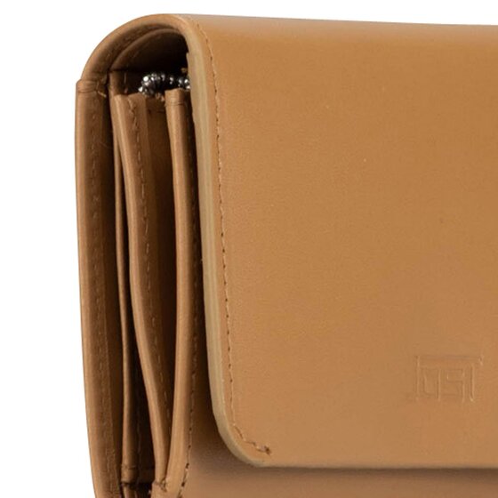 Jost Arva Porte-monnaie Protection RFID Cuir véritable 12 cm