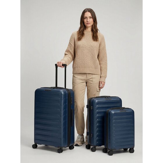 d&n Toronto 4 roues Set de valises 3 pièces avec soufflet d'extension