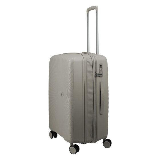 Travelite Tamaris x Travelite Voyaage 4 roulettes Trolley M 76 cm avec soufflet d'extension