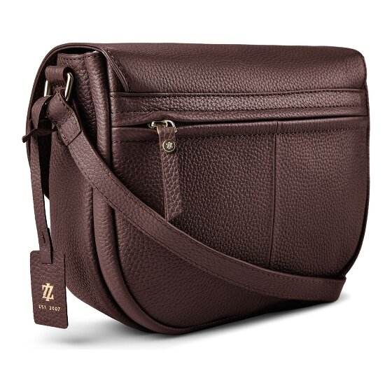 Lazarotti Sac à bandoulière « Bologna » en cuir XL, 27 cm