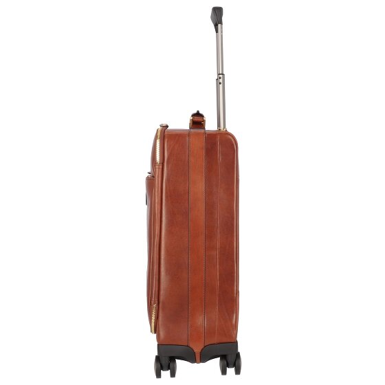 The Bridge Viaggio 4-roues trolley cabine cuir 53 cm